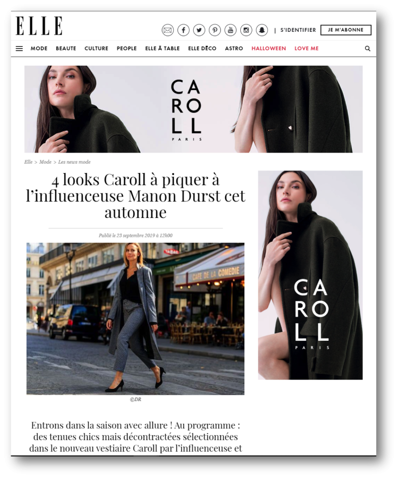 Caroll nouvelle outlet collection automne 2019